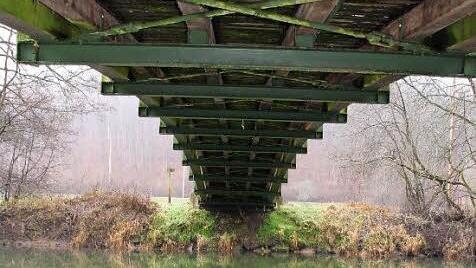 Könnte zum 1. November geschlossen sein: Der Neue Reitersteg (Altenburger Steg) in Bad Kissingen an der Oberen Saline. Foto: Archiv/Ralf Ruppert