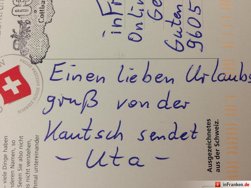 Urlaubspostkarten der inFranken.de-Leser
