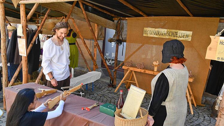 Impressionen vom Historischen Stadtspektakel: Ein Streifzug durch die obere Stadt. Foto: Ronald Rinklef