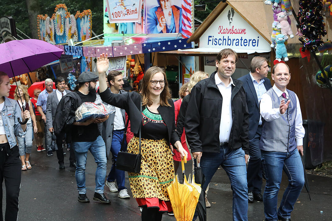 Forchheim; Annafestumzug; Annafeststimmung; Foto: Barbara Herbst