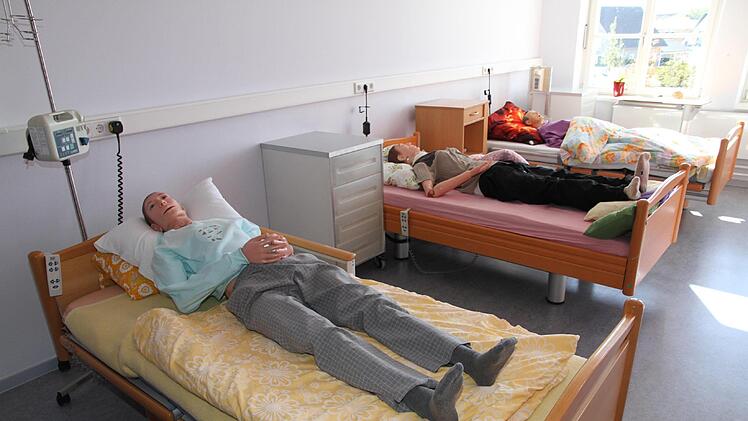 Ein Raum der Dr.-Wiesent-Schulen  Foto: Mathias Erlwein