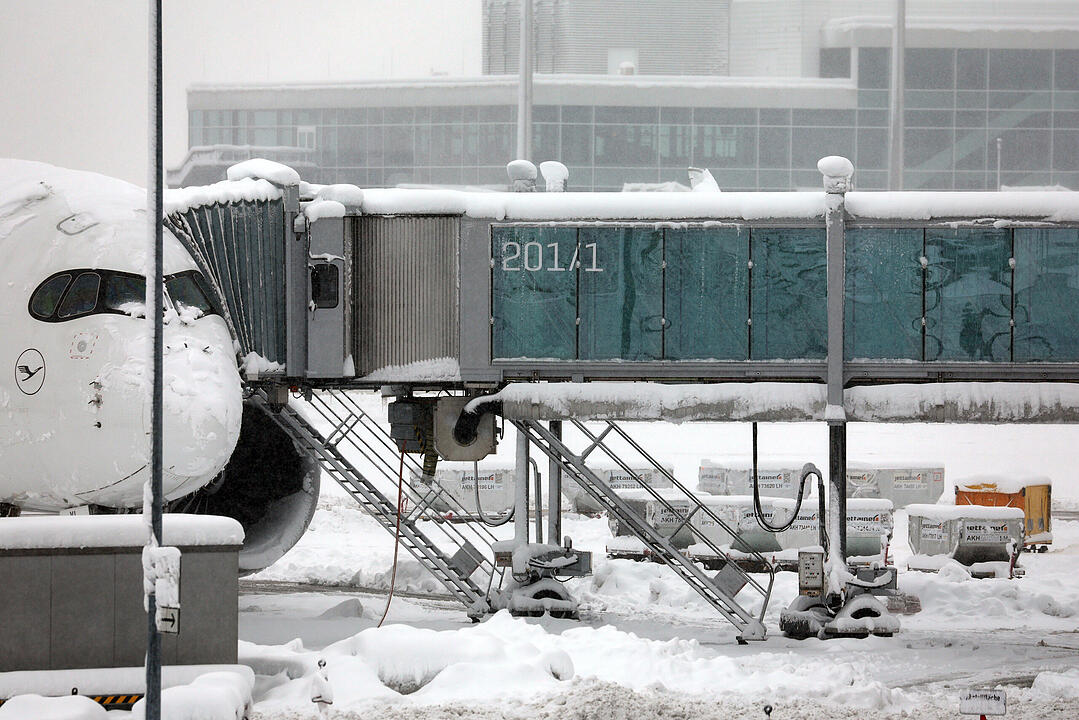 Wintereinbruch in Süddeutschland - München