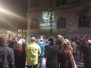 Oberlandesgericht Bamberg zeigt Lichtdenkmal für Widerstandskämpfer