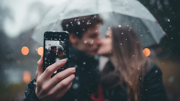 Selfie, Foto, Handyfoto, Handykamera, Nachtmodus