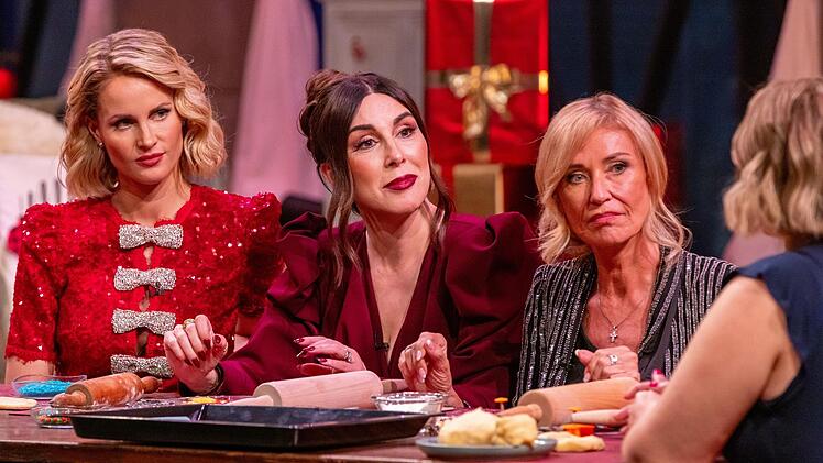 Dagmar Wöhrl (rechts, mit Janna Ensthaler, links, und Judith Williams) bekam von ihren Kolleginnen und Kollegen viel Zuspruch.