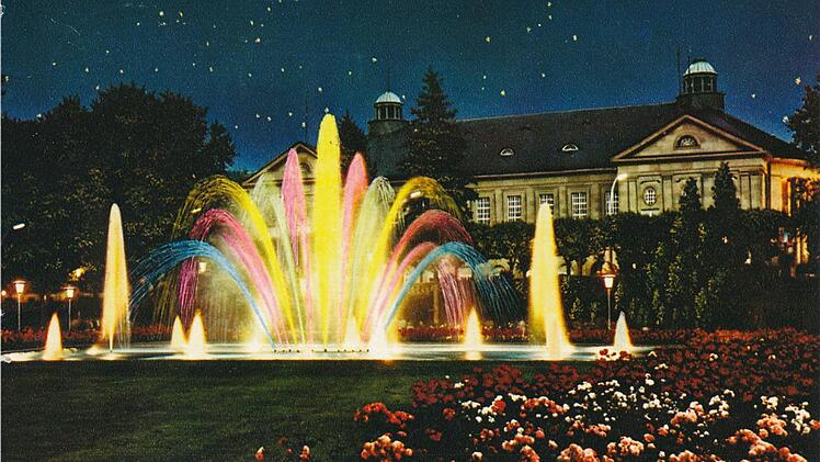 So soll der Springbrunnen im Rosengarten nach der Sanierung aussehen.  Foto: Stadt Bad Kissingen