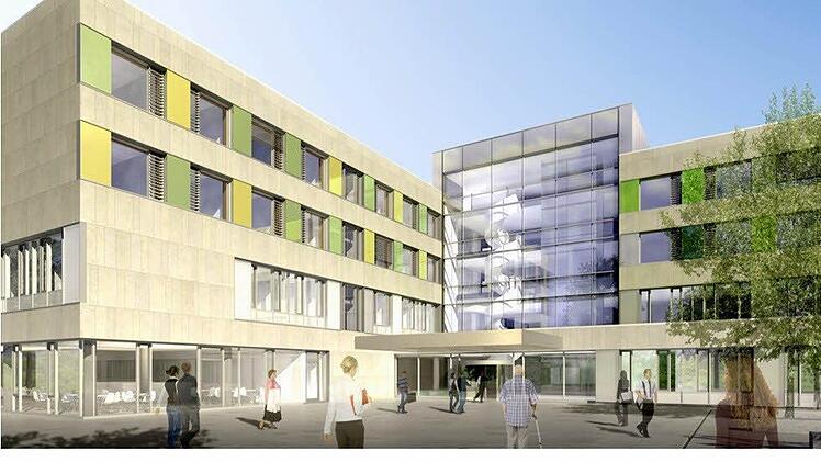 Noch existiert es nur auf Plänen und Zeichnungen, das neue Klinikum in Lichtenfels. Bald beginnen die Bauarbeiten. Foto: Architekturbüro