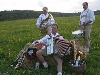 Ihre schönsten Lieder spielen die Auersberg Buam am Freitag in der Wandelhalle. Foto: Auersberg Buam