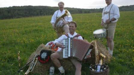 Ihre schönsten Lieder spielen die Auersberg Buam am Freitag in der Wandelhalle. Foto: Auersberg Buam