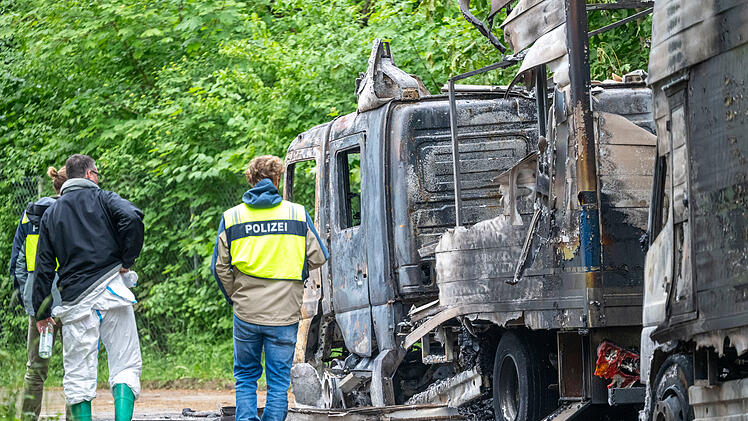 Brand bei der Reiterstaffel München