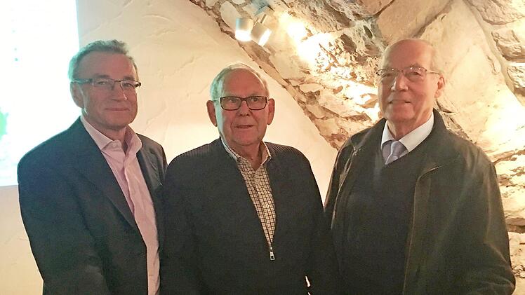 Die drei Referenten (von links): Reinhard Schaupp, Edgar Hirt und Dieter Galm.  Foto: Fabian Hamak