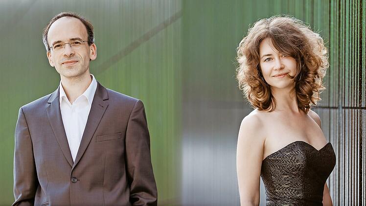 Anna Zassimova und Christophe Sirodeau konzertieren am 18. und 19. August im Innenhof des Marktplatzes 10.