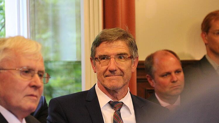 Unter den Gästen: Landrat Michael Busch (SPD):