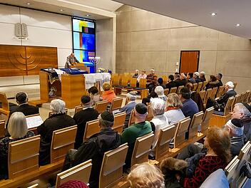 Gedenkfeier bei der Israelitischen Kultusgemeinde Foto: RiegerPress