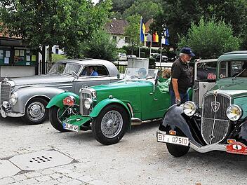Die Oldtimer starten in Heiligenstadt und kommen dort auch wieder an.   Foto: p
