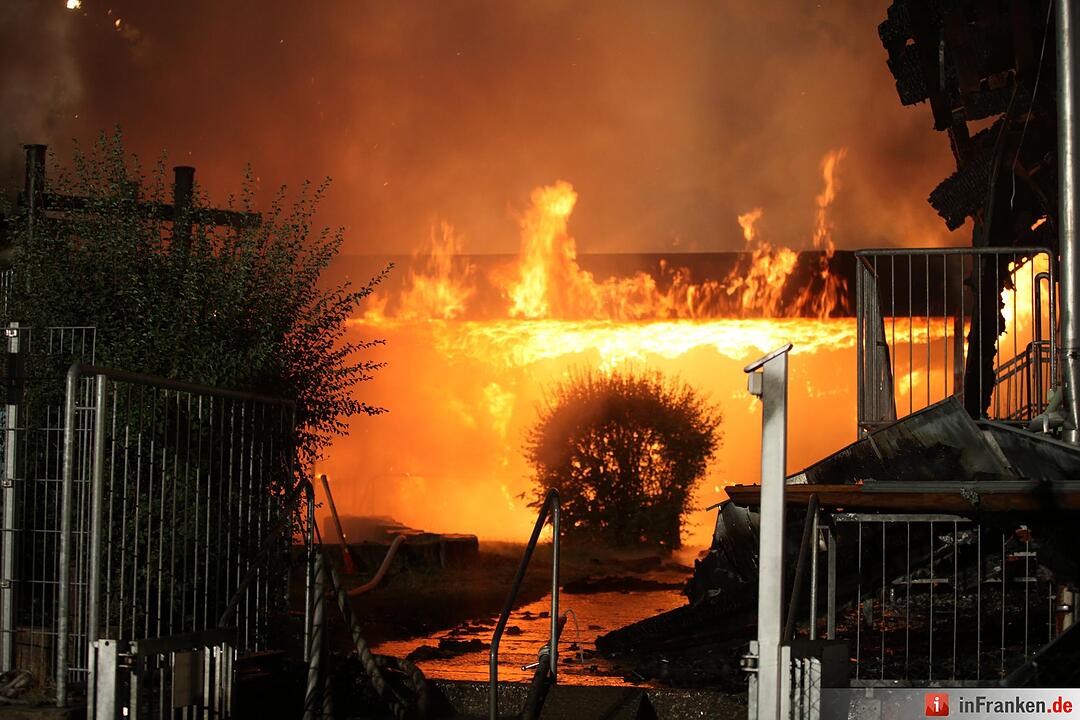 Verheerender GroÃŸbrand vernichtet Kulmbacher Kindergarten
