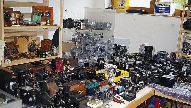 Die Steinberger Fotobörse bot erneut ein umfangreiches Angebot. Foto: Heike Schülein