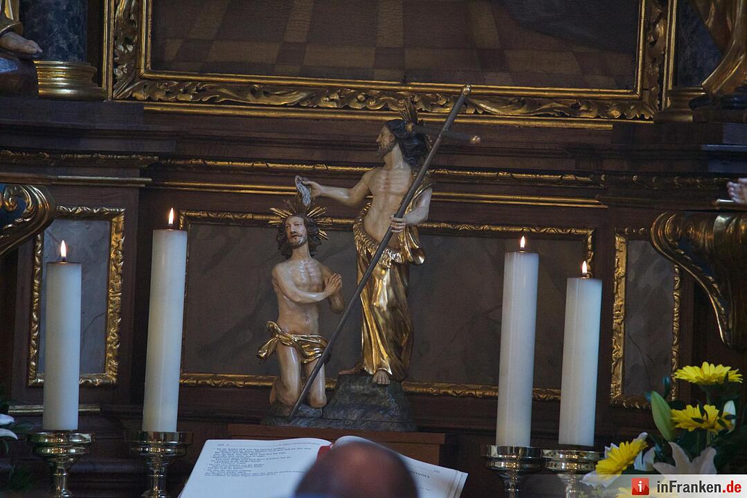 Nach einjähriger Kirchensanierung: Hannberg feiert die Wiedereröffnung der Wehrkirche der Pfarrei Geburt Mariens Hannberg