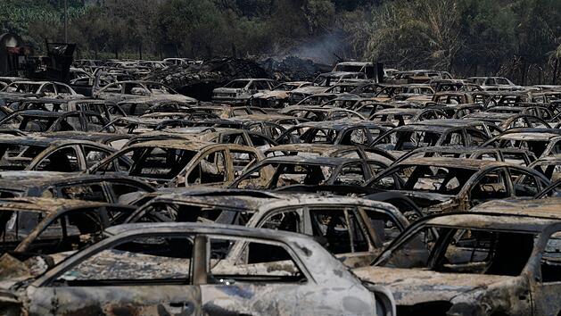 Waldbrände in Griechenland