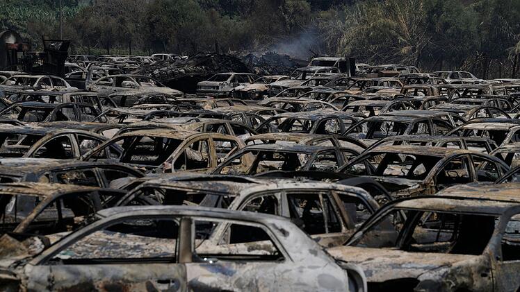 Waldbrände in Griechenland