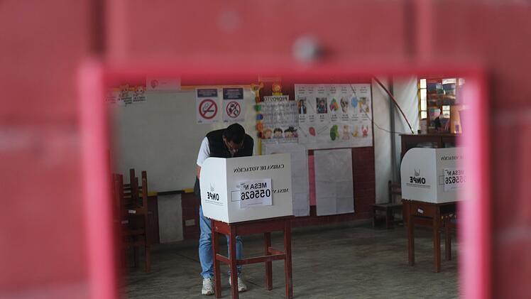 Pr&auml;sidentenwahl in Peru