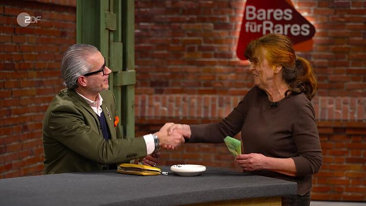 Anaisio Guedes freut sich über seinen "ersten Picasso".