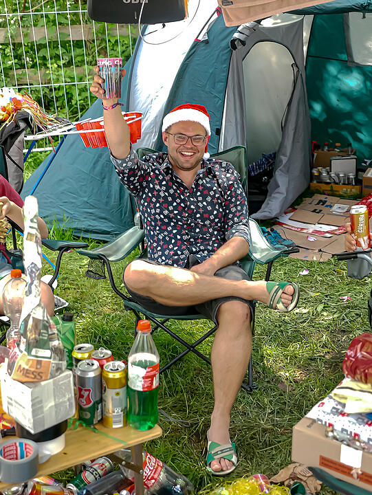 So schön war es bei Rock im Park am Samstag - Camping