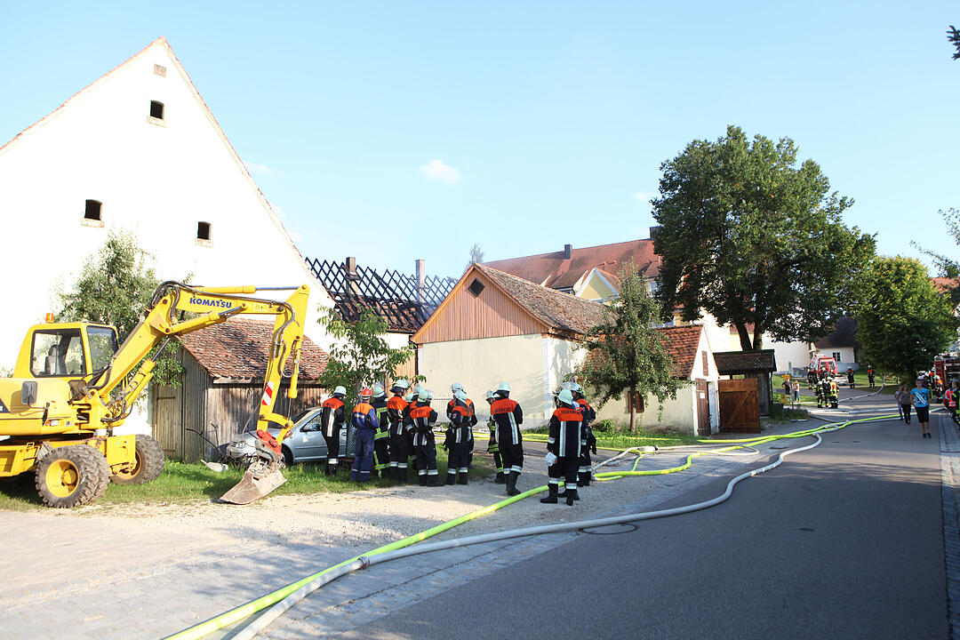 Weidenbach: Scheune gerät in Brand – hoher Schaden