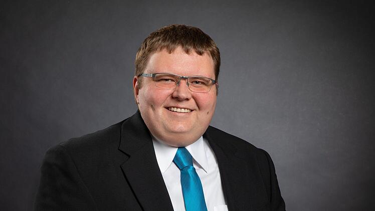 Andreas Trägner, Fraktionssprecher und Vorsitzender der Freien Wähler Münnerstadt kandidiert bei der Kommunalwahl 2020 als Bürgermeister.  Steffen Schneider