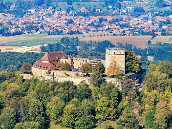 Franken im Fr&uuml;hling: Ausflugsziele f&uuml;r Familien & Wanderer - die Giechburg bei Sche&szlig;litz