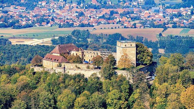 Ausflugsziel im Landkreis Bamberg: die Giechburg bei Sche&szlig;litz