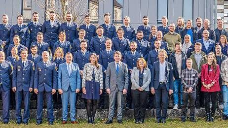 Diese Mitarbeiterinnen und Mitarbeiter verstärken die Polizei in der Region.