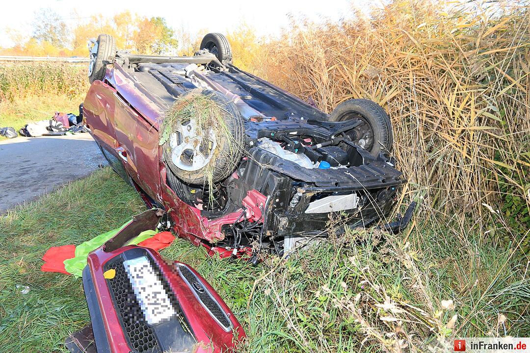 Schwerer Unfall auf der A70 bei Oberhaid