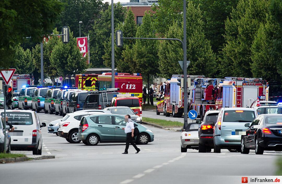 Schießerei in Einkaufszentrum in München