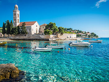 Hvar in Kroatien