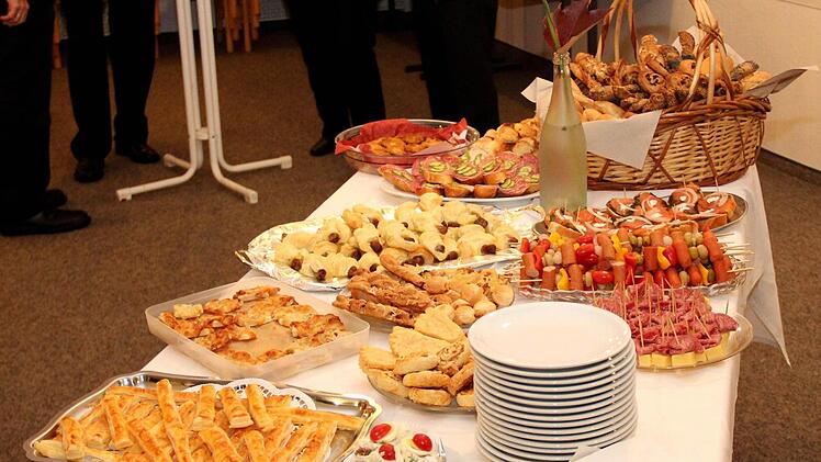 Ein Teil des Buffets