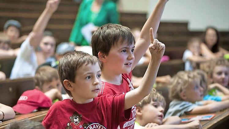 Letztes Jahr fand die Kinder-Uni des Kompetenzzentrums für Ernährung in München statt. Dieses Jahr ist Kulmbach an der Reihe. Foto: Kern