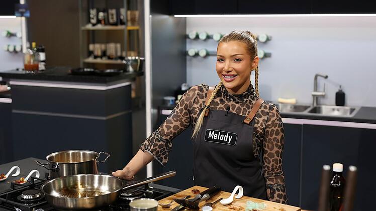 Melody Haase macht im Kochstudio eine gute Figur.