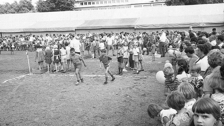 Die 1200-Jahrfeier 1970 in Münnerstadt.Stadtarchiv/Gerhard Fuhrmann