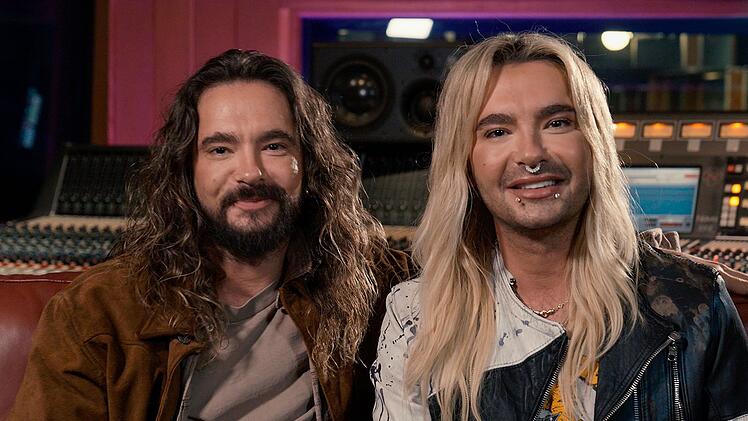 Als Tom (links) und Bill Kaulitz geboren wurden, war der "Sonderzug nach Pankow" l&auml;ngst abgefahren. Die beiden verbinden trotztdem viel mit Udo Lindenberg und nahmen auch einen Song f&uuml;r das Tribute-Album "We Love Udo" auf.