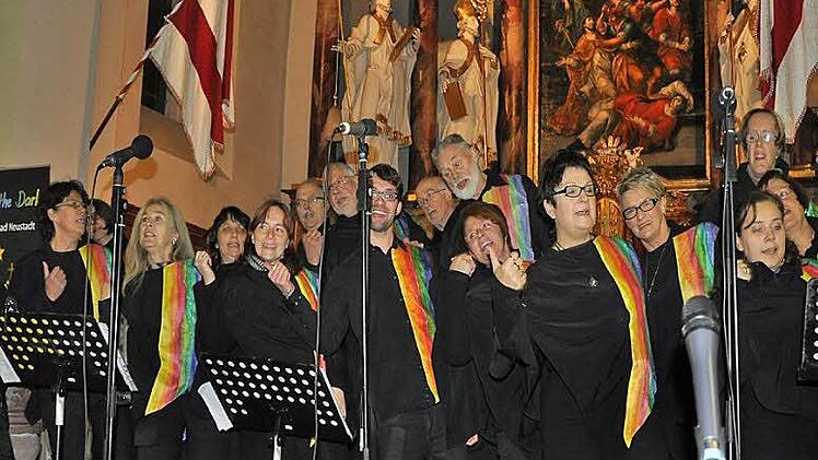 Der Gospelchor Light in the Dark kommt am Sonntag nach Poppenlauer.   Foto: privat