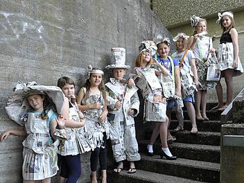 Der 1. Platz geht an die Klasse 4a der Grundschule Priesendorf-Lisberg.Foto: Ronald Rinklef