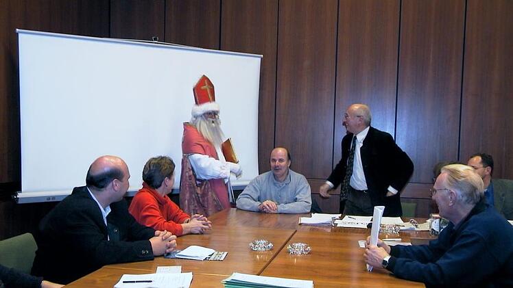 Es kam auch mal der Nikolaus.