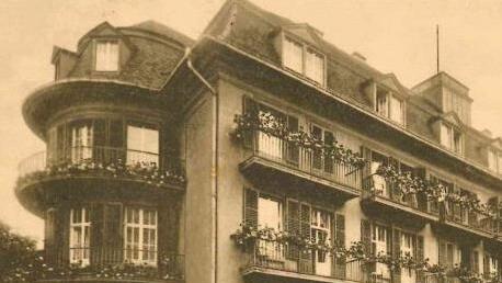 Ein Foto, das aus besseren Tagen stammt: Das Sanatorium Apolant während seiner Blütezeit.