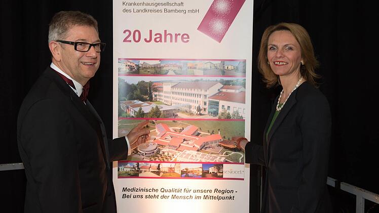 Geschäftsführer Manfred Fischer und seine Nachfolgerin Monika RöthjerFotos: Ronald Rinklef