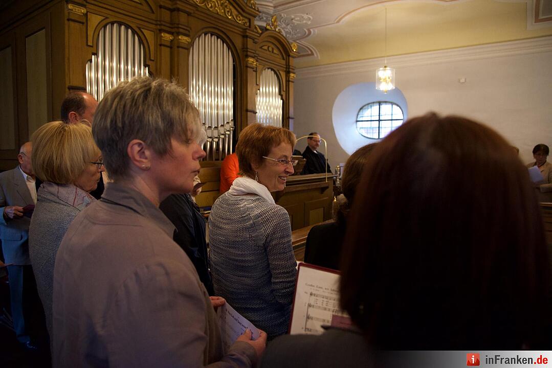 Nach einjähriger Kirchensanierung: Hannberg feiert die Wiedereröffnung der Wehrkirche der Pfarrei Geburt Mariens Hannberg