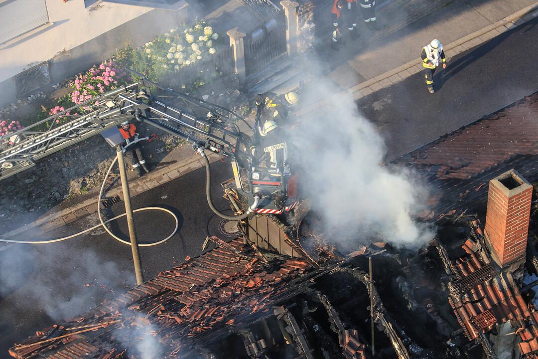 Brand in Frensdorf
