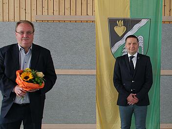 Zweiter Bürgermeister Martin Rebhan (links) mit Bürgermeister Karl Kolb Foto: Andreas Herzog