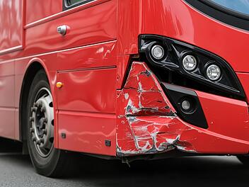 Busunfall, Bus, Linienbus, Unfall
