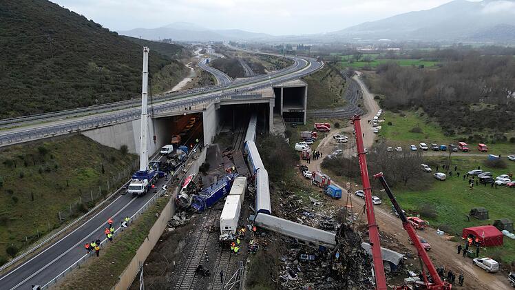 Zugungl&uuml;ck in Griechenland 2023 - Tempi